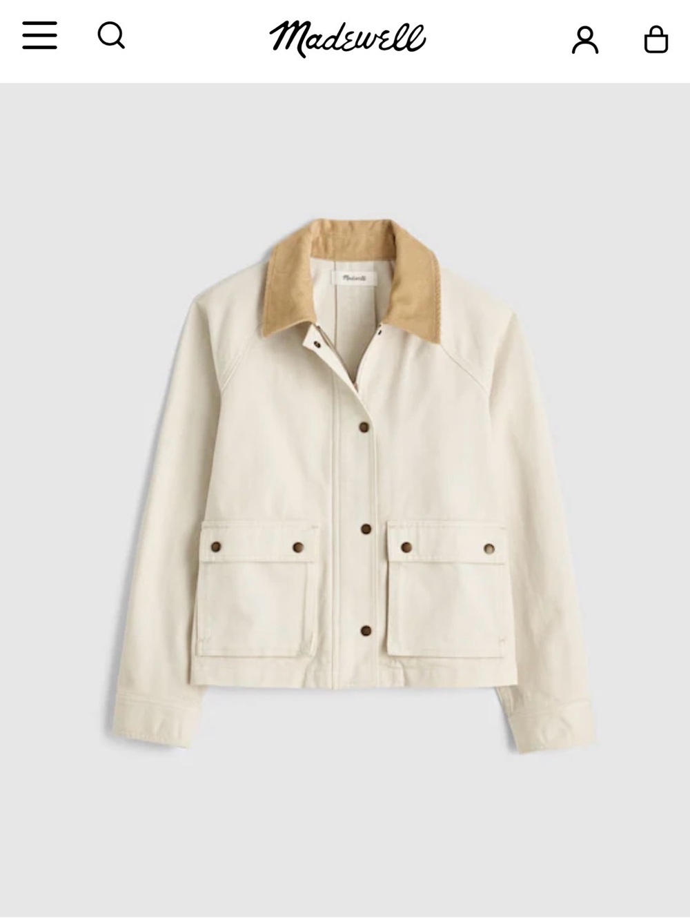 Madewell The Billie Short Jacket